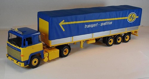 Altaya scania sattelzug - 1/43,